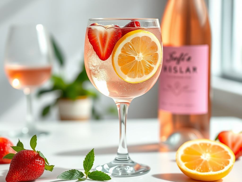 Rosé Sangria Variation Recipe
