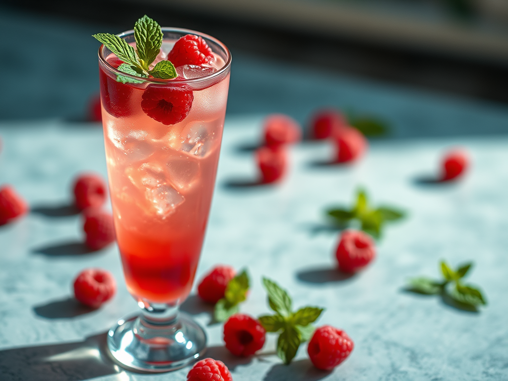Pama Raspberry Tequila&nbsp;Twist